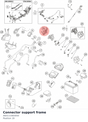Diagram preview: Connector support frame (A64111083050)