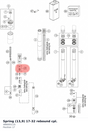 Diagram preview: Spring (13,9) 17-32 rebound cpl. (48600511S)