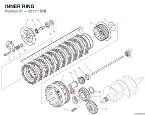 INNER RING 88111152B diagram position