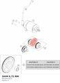 Diagram preview: SHIM 0,75 MM (90140023075)