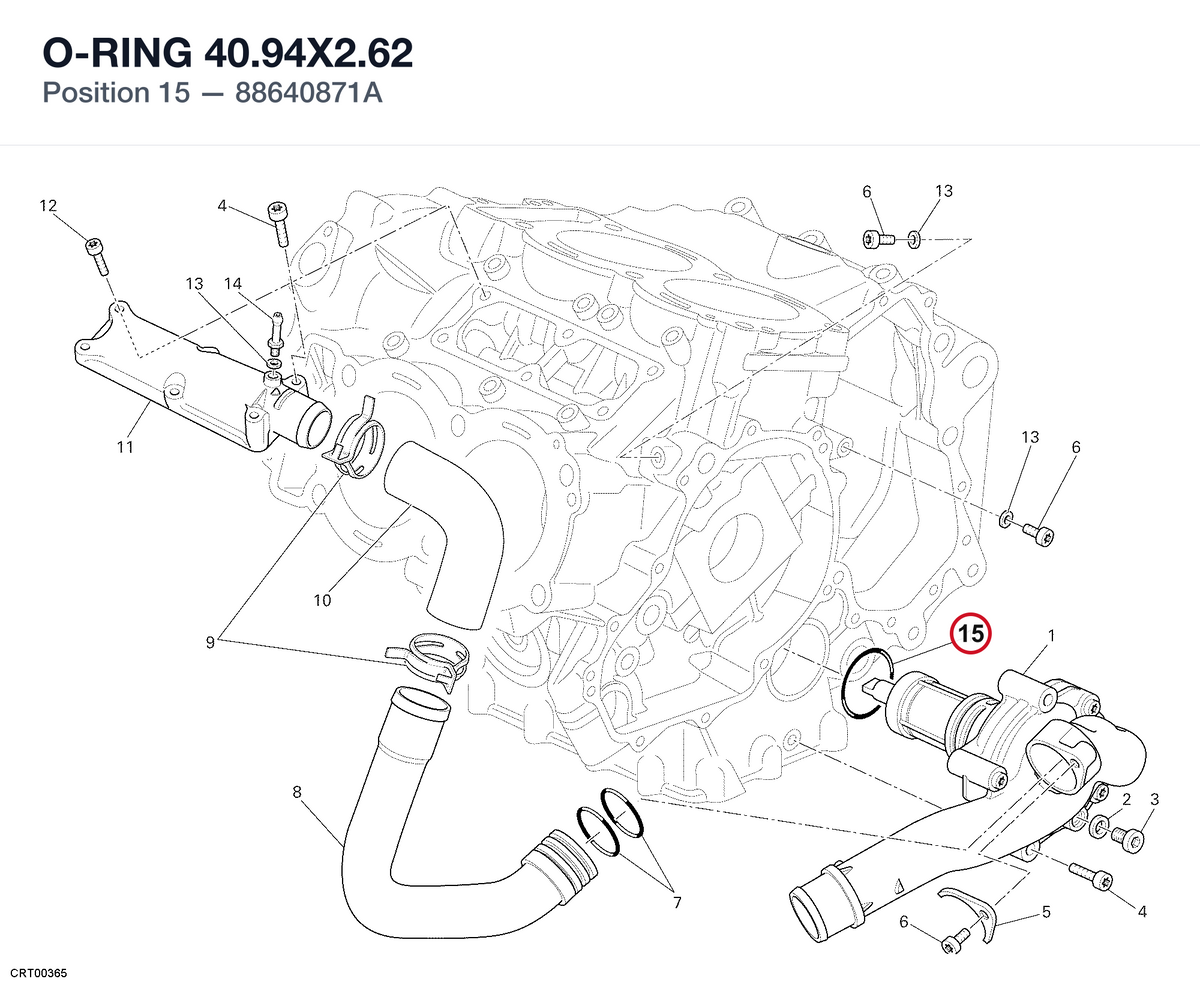 O-RING 40.94X2.62