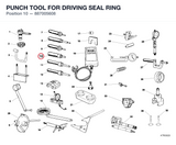 PUNCH TOOL FOR DRIVING SEAL RING