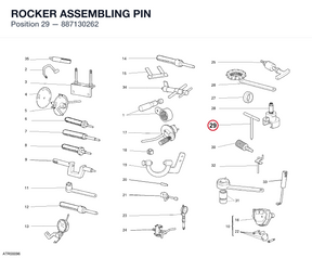 ROCKER ASSEMBLING PIN
