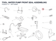 TOOL, WATER PUMP FRONT SEAL ASSEMBLING
