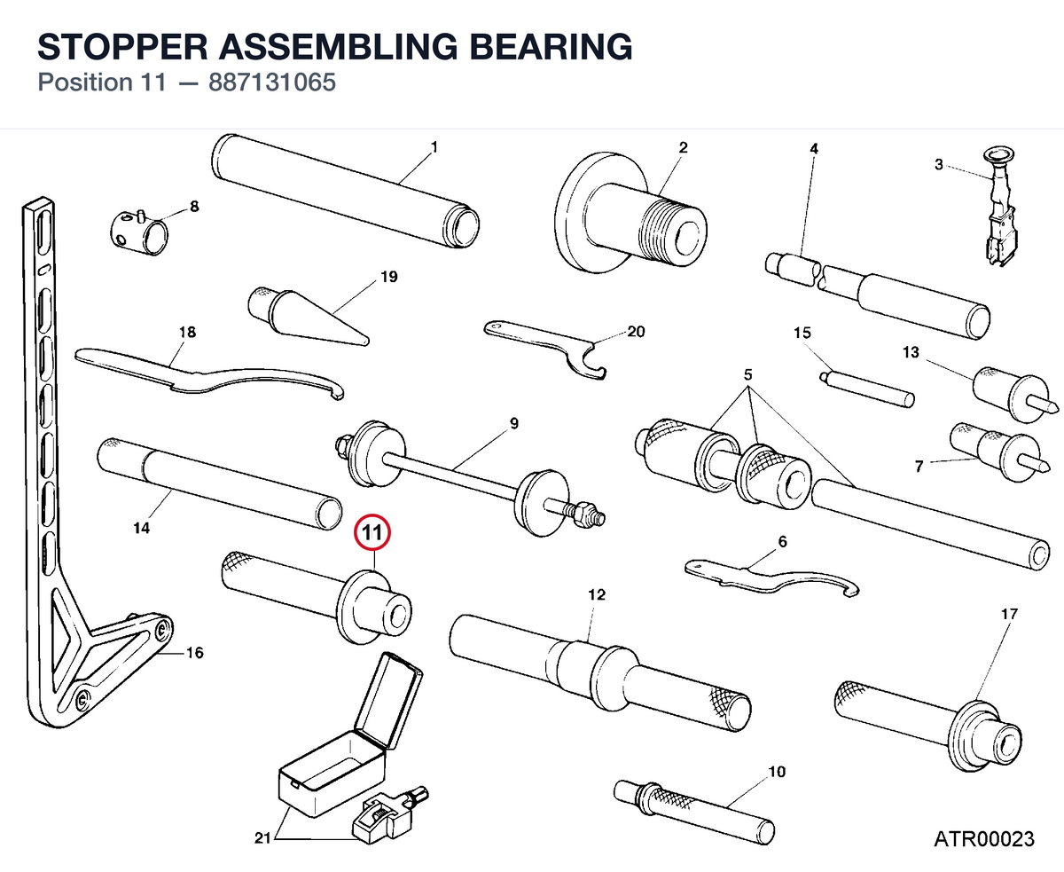 STOPPER ASSEMBLING BEARING