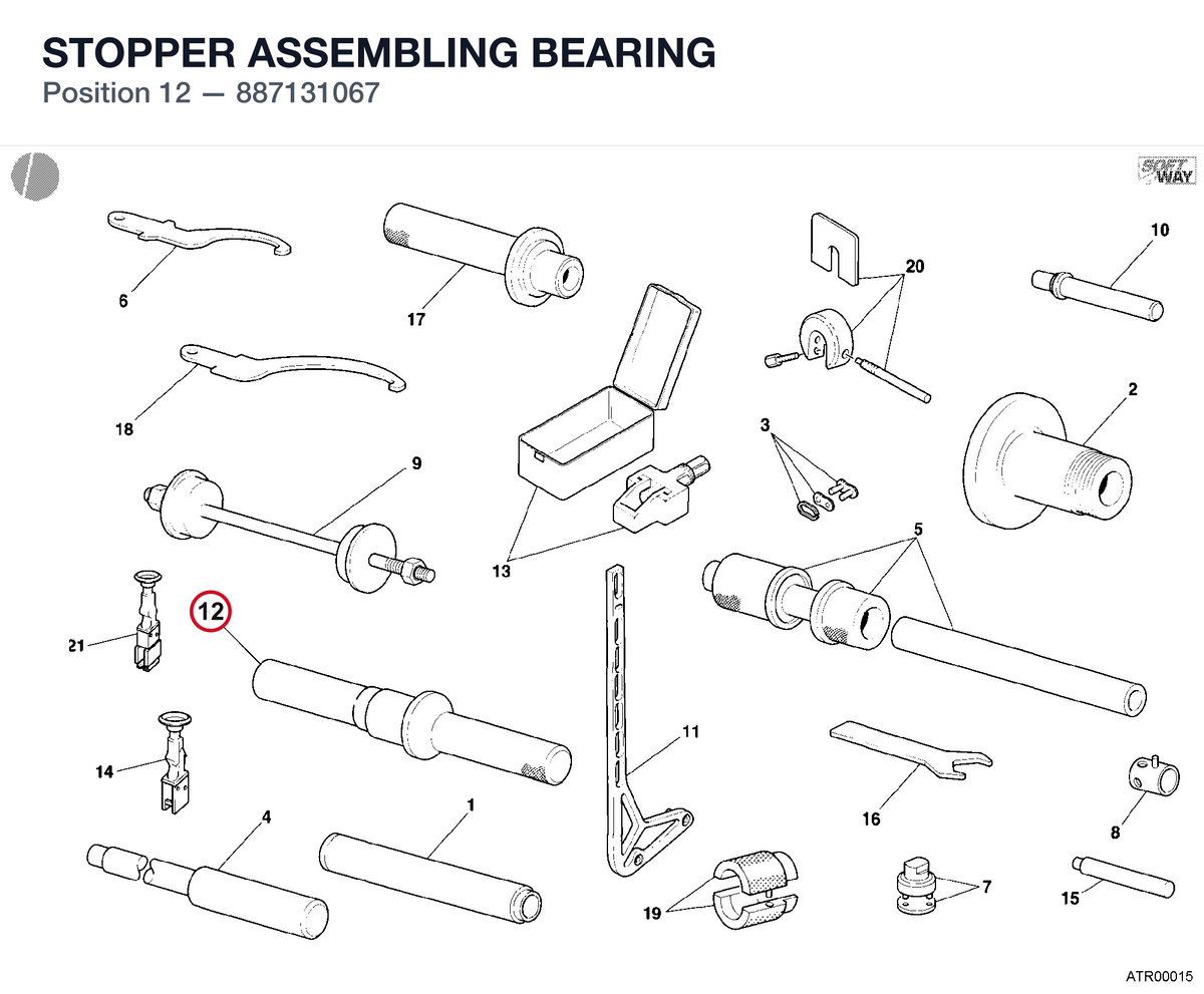 STOPPER ASSEMBLING BEARING