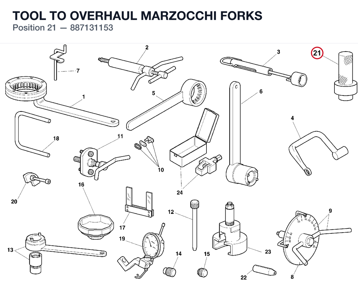 TOOL TO OVERHAUL MARZOCCHI FORKS