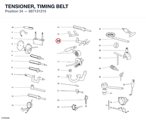 TENSIONER, TIMING BELT