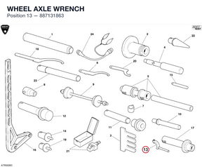 WHEEL AXLE WRENCH