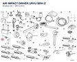 AIR IMPACT DRIVER URYU BRH-Z