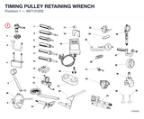 TIMING PULLEY RETAINING WRENCH