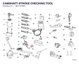 CAMSHAFT STROKE CHECKING TOOL
