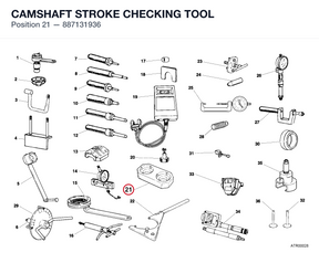 CAMSHAFT STROKE CHECKING TOOL