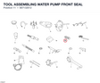 TOOL ASSEMBLING WATER PUMP FRONT SEAL