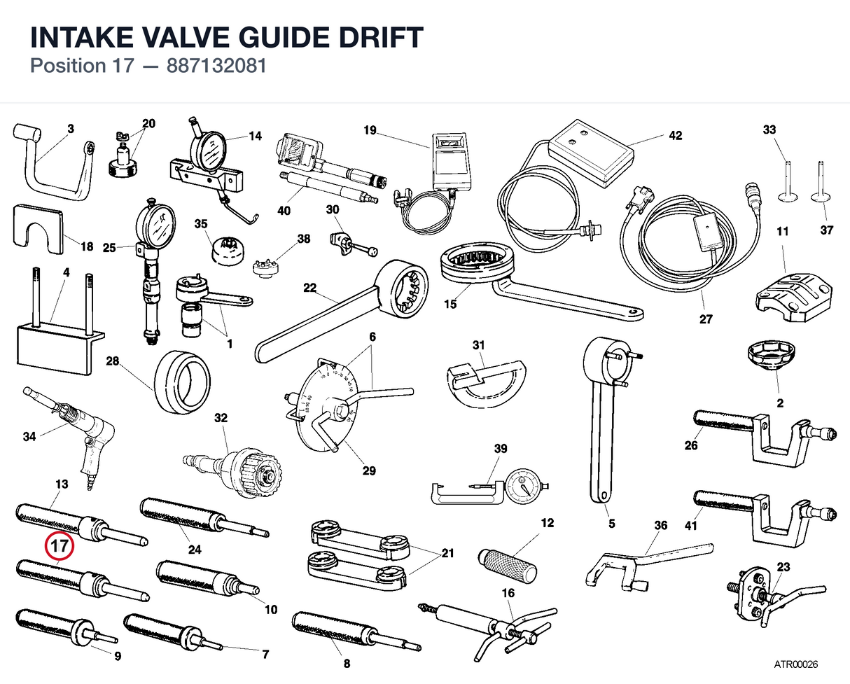 INTAKE VALVE GUIDE DRIFT