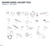 DEGREE WHEEL HOLDER TOOL
