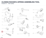 CLOSING ROCKER & SPRING ASSEMBLING TOOL