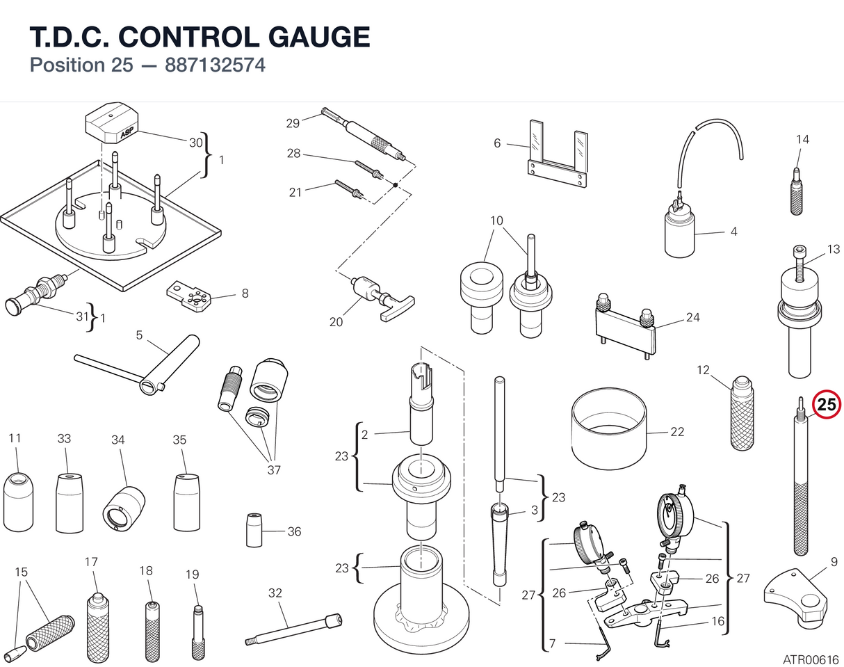 T.D.C. CONTROL GAUGE