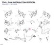 TOOL, CAM INSTALLATION VERTICAL