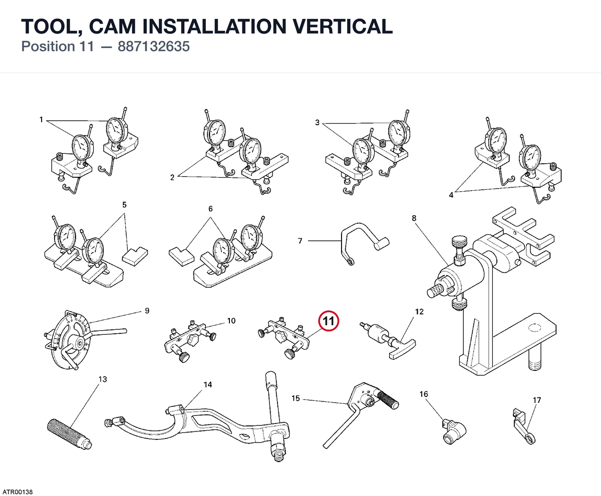 TOOL, CAM INSTALLATION VERTICAL