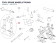 TOOL SPOKE WHEELS TRUING