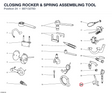 CLOSING ROCKER & SPRING ASSEMBLING TOOL
