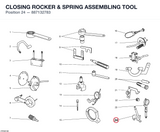 CLOSING ROCKER & SPRING ASSEMBLING TOOL