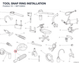 TOOL SNAP RING INSTALLATION