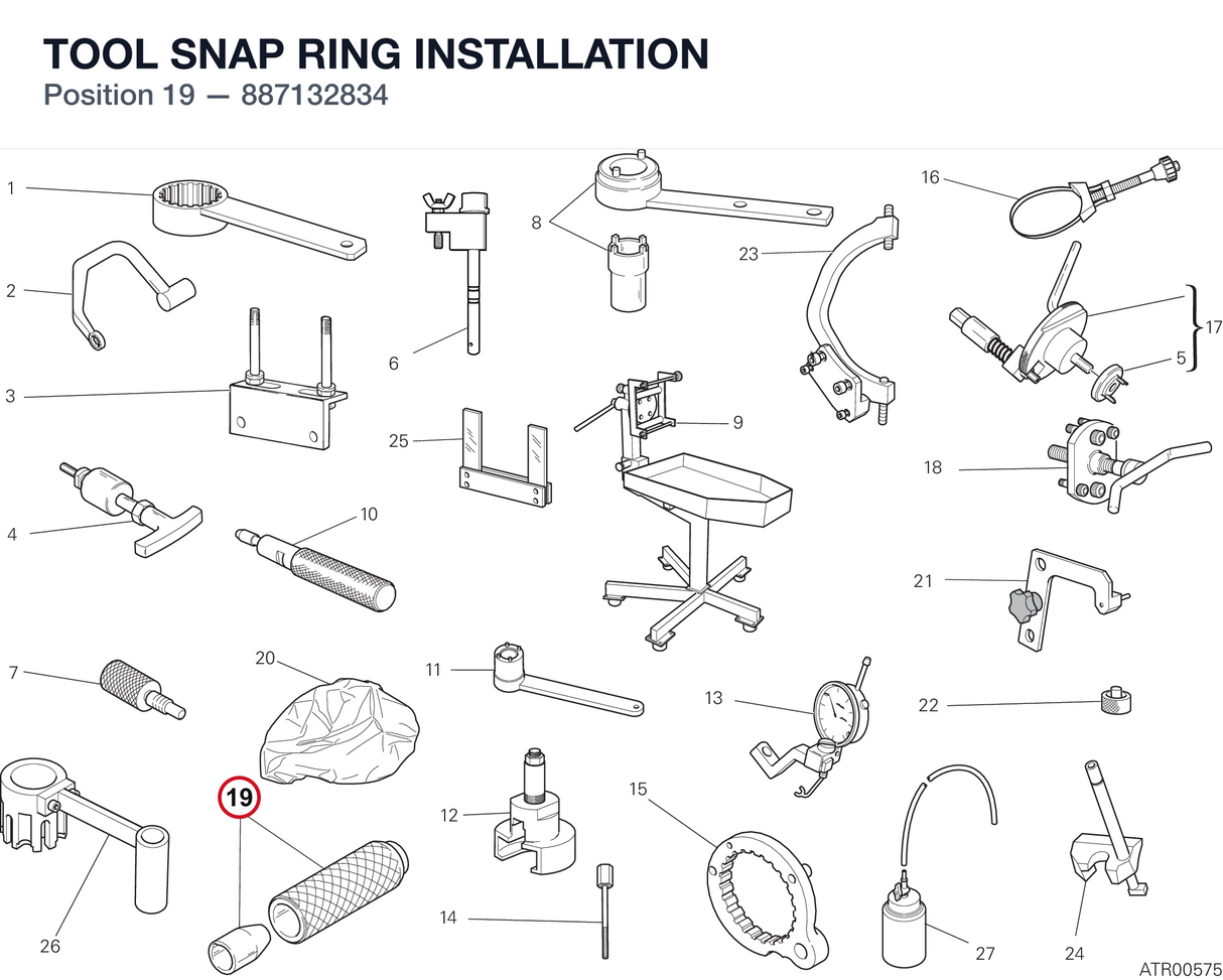 TOOL SNAP RING INSTALLATION