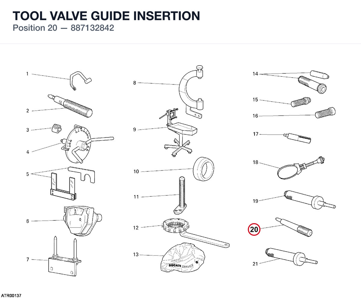 TOOL VALVE GUIDE INSERTION