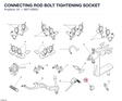 CONNECTING ROD BOLT TIGHTENING SOCKET