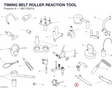 TIMING BELT ROLLER REACTION TOOL