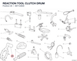 REACTION TOOL CLUTCH DRUM 887133929 diagram position