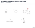ATTREZZO SERRAGGIO STELO FORCELLE