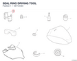 SEAL RING DRIVING TOOL 887134484 diagram position