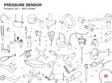 PRESSURE SENSOR 887134966 diagram position