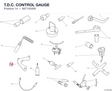 T.D.C. CONTROL GAUGE 887135009 diagram position