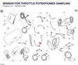 SENSOR FOR THROTTLE POTENTIOMER SAMPLING