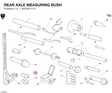 REAR AXLE MEASURING BUSH