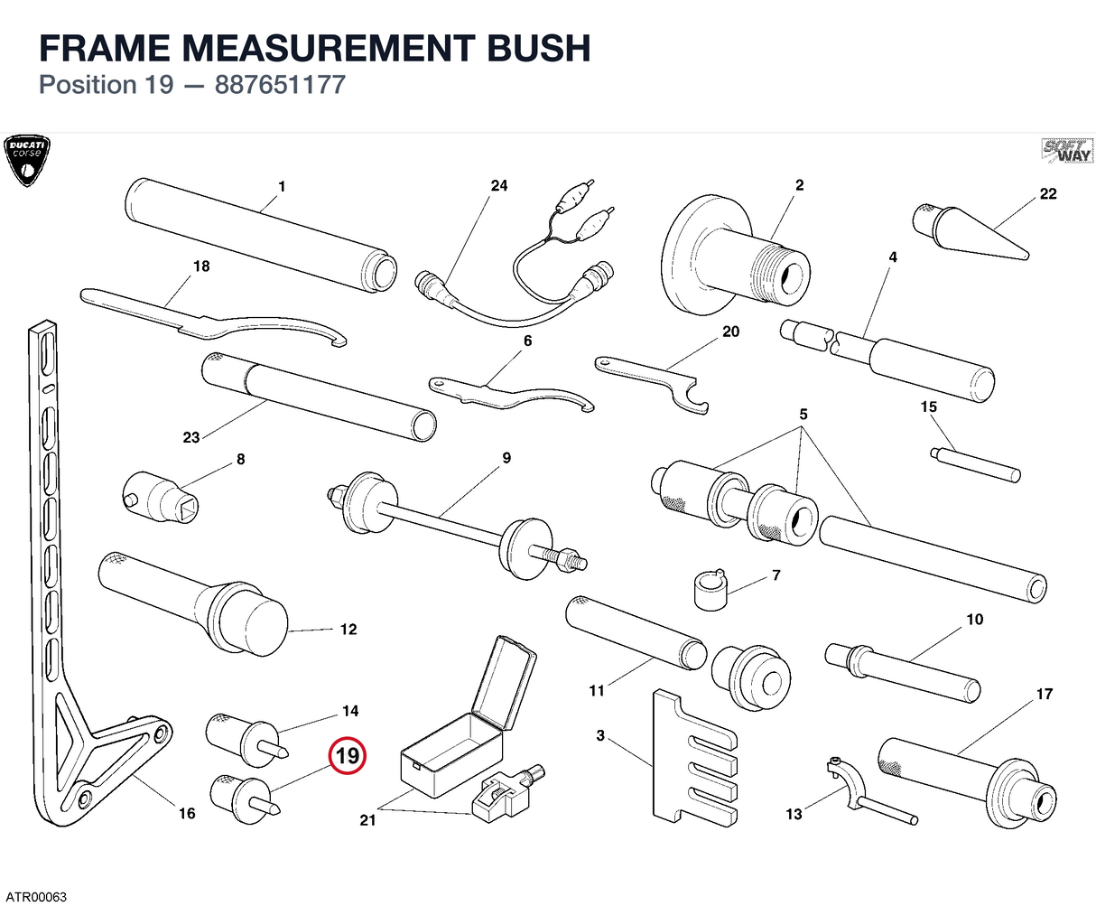 FRAME MEASUREMENT BUSH
