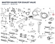 MASTER GAUGE FOR EXAUST VALVE