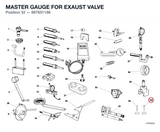 MASTER GAUGE FOR EXAUST VALVE