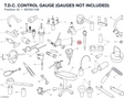 T.D.C. CONTROL GAUGE (GAUGES NOT INCLUDED)