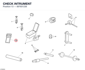 CHECK INTRUMENT 887651238 diagram position