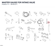 MASTER GAUGE FOR INTAKE VALVE