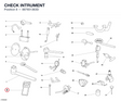 CHECK INTRUMENT 887651363D diagram position