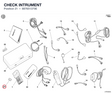 CHECK INTRUMENT 887651370E diagram position