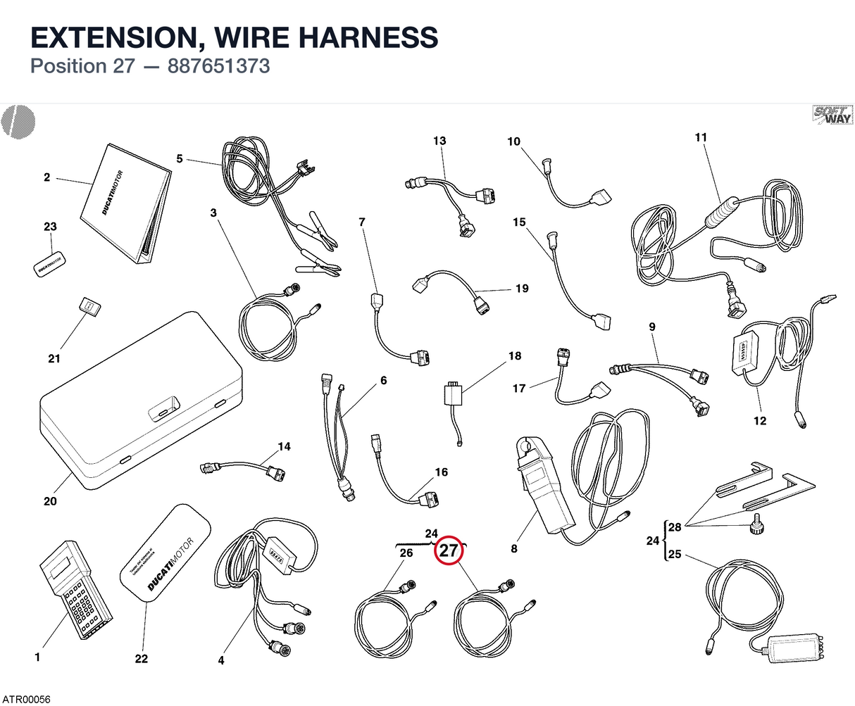 EXTENSION, WIRE HARNESS