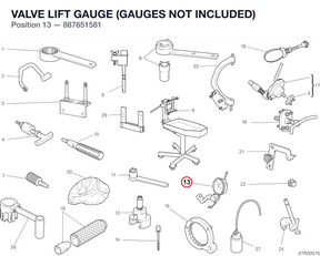 VALVE LIFT GAUGE (GAUGES NOT INCLUDED)