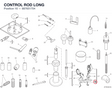 CONTROL ROD LONG 887651704 diagram position
